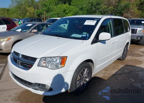 2017 Dodge Grand Caravan Sxt из США, поврежденный, VIN 2C4RDGCG1HR799754
